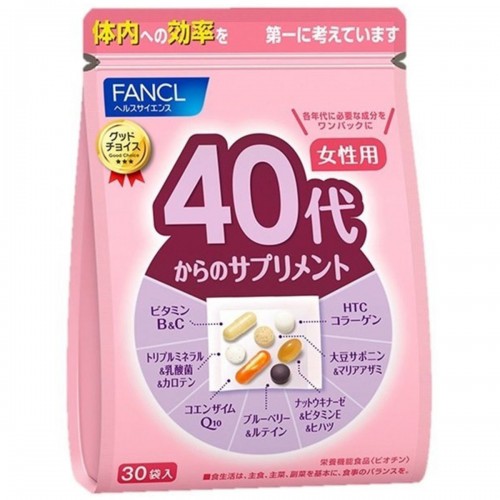 FANCL 40代女性綜合營養維他命 (30包)