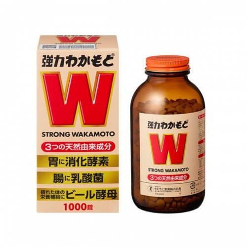 Wakamoto 健胃整腸益生菌若元錠 1000錠