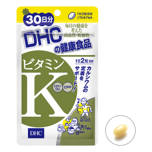 DHC  維他命K補充丸60粒 增強鈣吸收（30日）